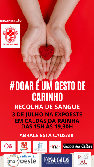 RECOLHA DE SANGUE - Abrace esta causa!