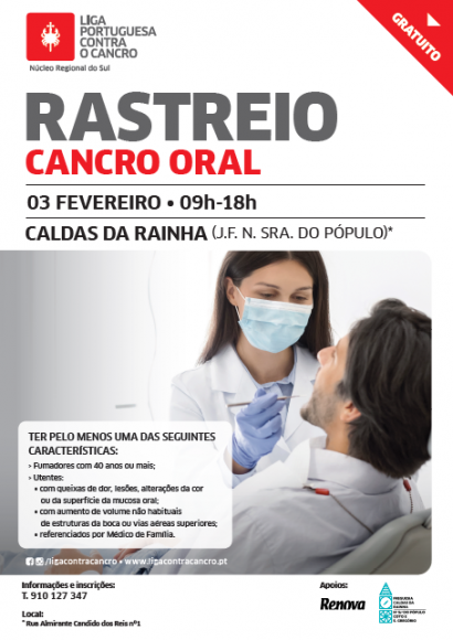 RASTREIO da pele e RASTREIO da cavidade oral