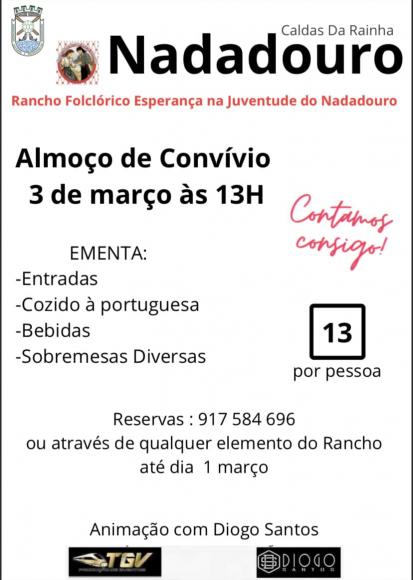 Rancho Folcl&oacute;rico Esperan&ccedil;a na Juventude do Nadadouro