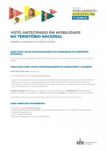 VOTO ANTECIPADO