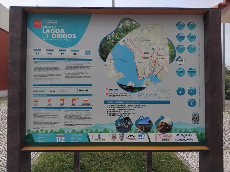 ROTA DA LAGOA DE &Oacute;BIDOS