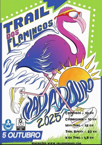 TRAIL DOS FLAMINGOS - Nova Edição - 5 de outubro 2025