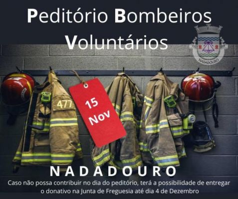 PEDIT&Oacute;RIO ANUAL BOMBEIROS VOLUNT&Aacute;RIOS