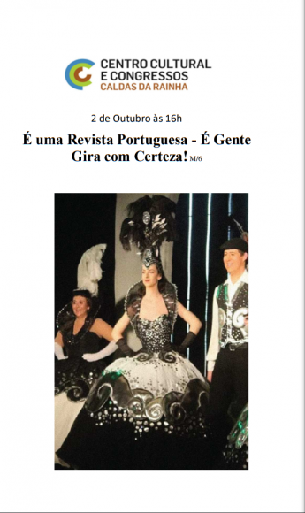 "É uma Revista Portuguesa - É Gente Gira Com Certeza!"
